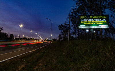 Primeiro Outdoor em Brasília!!!